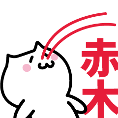 [LINEスタンプ] 赤木(あかぎ)専用スタンプ！！！