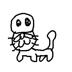 [LINEスタンプ] ドロボウ猫