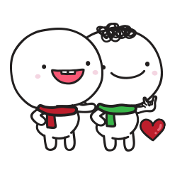 [LINEスタンプ] Moi and Meng 3 : Happy Moi Happy Mengの画像（メイン）
