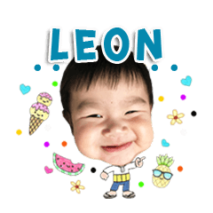 [LINEスタンプ] i am Leon