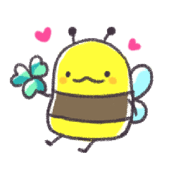 [LINEスタンプ] Honey Bean_A calm day_Sticker