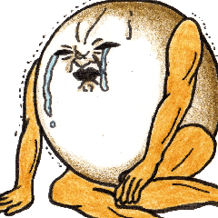 [LINEスタンプ] 丸い男 classic