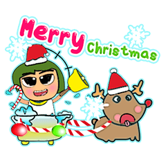 [LINEスタンプ] Gato Keda.17Merry Christmas.