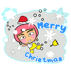 [LINEスタンプ] Miko Yomi.17Merry Christmas.