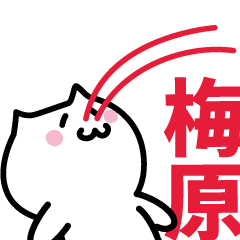 [LINEスタンプ] 梅原(うめはら)専用スタンプ！！！