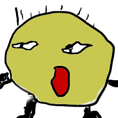 [LINEスタンプ] 彰人が作った変なやつ