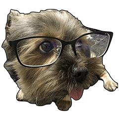 [LINEスタンプ] The Fatty Dumb Doggy
