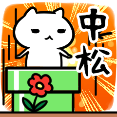 [LINEスタンプ] 中松さん専用スタンプ40個入り