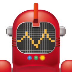 [LINEスタンプ] ロボットの顔の画像（メイン）