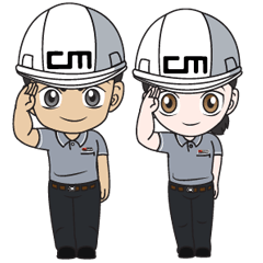 [LINEスタンプ] CM Engineer