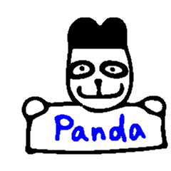 [LINEスタンプ] ぱんだパンダ