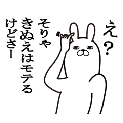 [LINEスタンプ] きぬえが使う面白名前スタンプ