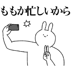 [LINEスタンプ] ももか専用！便利な名前スタンプ