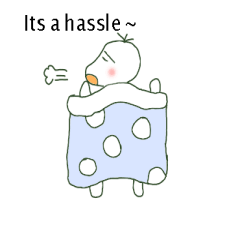 [LINEスタンプ] Annoying child(English)