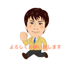[LINEスタンプ] Shibamura takashi
