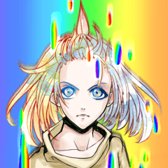 [LINEスタンプ] Cosmic children of life daily