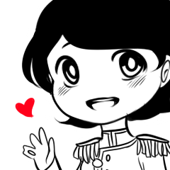 [LINEスタンプ] daily stamps of royal heir
