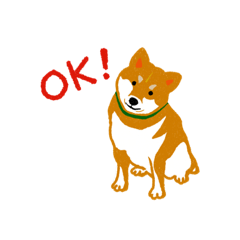 [LINEスタンプ] 柴ワンコのかわいい仕草