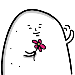 [LINEスタンプ] po~tato potato