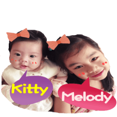 [LINEスタンプ] Melody ＆ Kitty