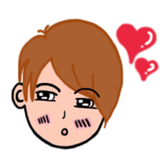 [LINEスタンプ] Word hearts