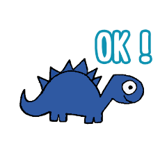 [LINEスタンプ] 誰でも恐竜スタンプ