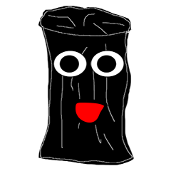 [LINEスタンプ] Just_Charcoal