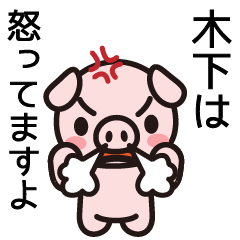 [LINEスタンプ] 木下さんと木下さんの友達専用