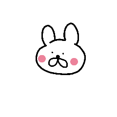 [LINEスタンプ] rabby one