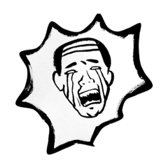 [LINEスタンプ] バーコードのおじさん