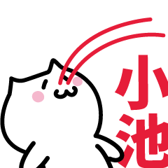 [LINEスタンプ] 小池 専用スタンプ！！！