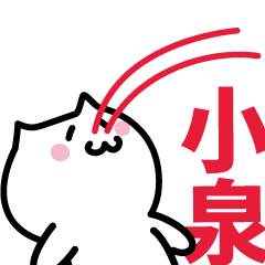 [LINEスタンプ] 小泉 専用スタンプ！！！