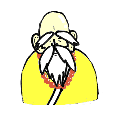 [LINEスタンプ] 仙人おじさん