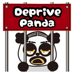[LINEスタンプ] Dep-Panda来日
