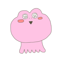 [LINEスタンプ] ケロたこ