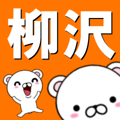 [LINEスタンプ] 超★柳沢(やなぎさわ・やぎさわ・やなさわ)