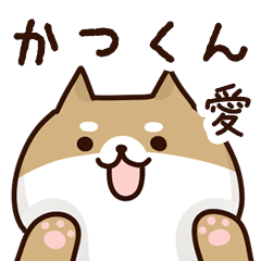 [LINEスタンプ] かつくんに送るスタンプ【愛】