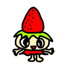 [LINEスタンプ] ストロベリんちゃん