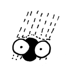 [LINEスタンプ] Just a spec of dust