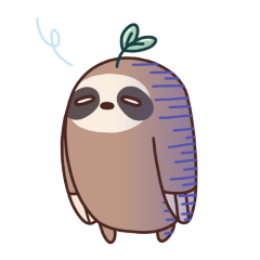 [LINEスタンプ] Sloth's Day