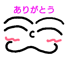 [LINEスタンプ] 顔顔顔