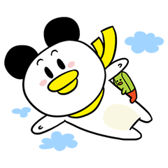 [LINEスタンプ] PanDuck