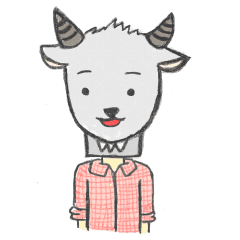 [LINEスタンプ] Goat Boss Daily
