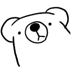 [LINEスタンプ] しろくまのまさお