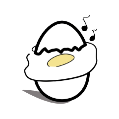 [LINEスタンプ] 2017 egg