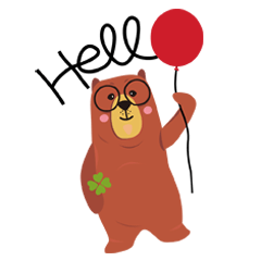 [LINEスタンプ] Bear Bon Bon