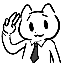 [LINEスタンプ] Shu Fu Lei cat -4-Office workers