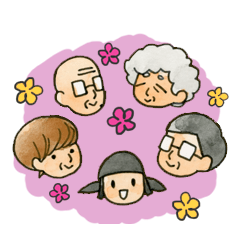 [LINEスタンプ] Our Family！