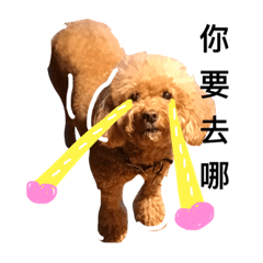 [LINEスタンプ] mei-mei dog