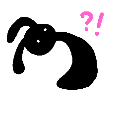 [LINEスタンプ] black dot